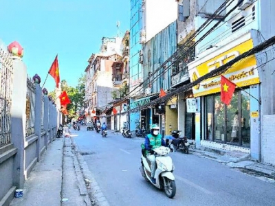 QUAN NHÂN - 73M² – MT 4.5M – 5 TẦNG  16.5 TỶ