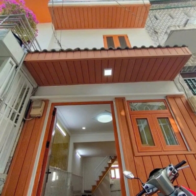 Nhà hẻm 417/49/105 Quang Trung, Phường 10, Gò Vấp, Hẻm 2,5m, 3x8m, trệt 2 lầu, 4PN, 2WC, 2,35 tỷ TL