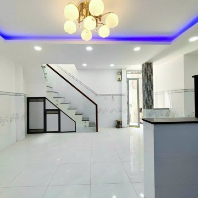 Nhà mới 2 tầng hẻm 314 Âu Dương Lân P3Q8. 3.35 tỷ bớt lộc