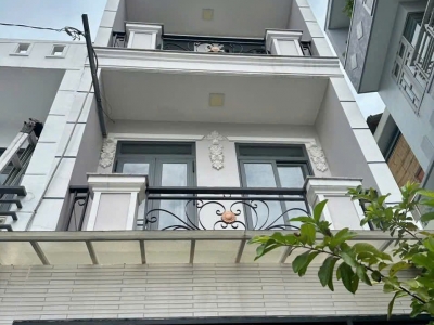 Nhà hẻm 448/56/2 Phan Huy Ích, Phường An Hội Tây, TP HCM, Phường 12 cũ, Gò Vấp, Hẻm 6m, 3,9x13m, Cn 47,4 m2, trệt 2 lầu, 4PN, 2WC, 5,98 tỷ TL