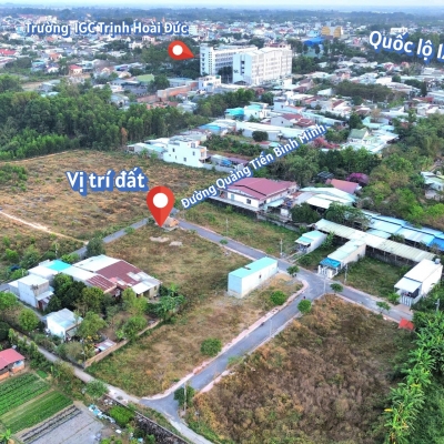 ???? CẦN BÁN NHANH ĐẤT LÔ GÓC SIÊU ĐẸP – QUẢNG TIẾN, BÌNH MINH – GIÁ CHỈ 3.XX TỶ