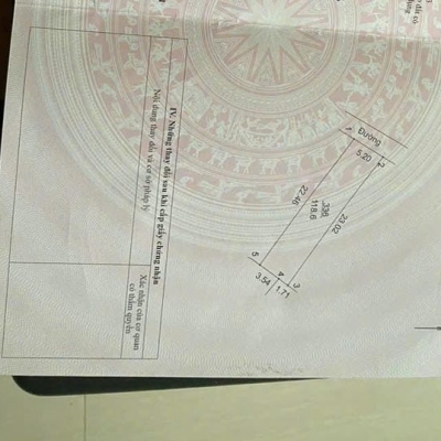 siêu phẩm 118m2 tại Hoà Thạch , Quốc Oai. giá chưa đến 2 tỷ. đầu tư sinh lời cao.