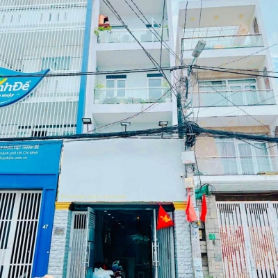 CHDV MẶT TIỀN ĐỐI DIỆN AEON MALL   92M2  5 TẦNG THANG MÁY SẴN DÒNG TIỀN 12.X TỶ