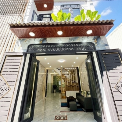 T1723 ???? Nhà Vuông Dương Thị Mười Q12, SHR, 2 tầng, 4x12m, 4.x tỷ