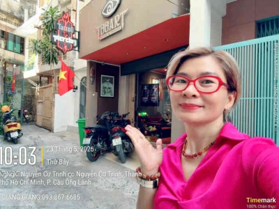 BÁN NHÀ 2 TẦNG MẶT TIỀN HXH Đ.NGUYỄN CƯ TRINH, QUẬN 1(P.CẦU ÔNG LÃNH)- DT ĐẸP 4M*16M VUÔNG VỨC- SÁT BÊN TÒA NHÀ PULLMAN- 0938676685 GIANG GIANG