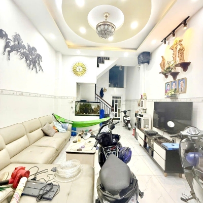 Bán nhà sát Cityland, Lê Văn Thọ Gò Vấp, 4 tầng, 64M², nở hậu tài lộc!