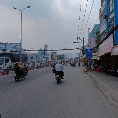 SIÊU PHẨM SÁT VÁCH P10Q 8. Phạm Hùng  Bán gấp dt 84.7m2 ( 5 x 17m) 3 tầng chỉ còn 7.5 tỷ
