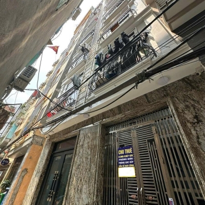 BÁN TÒA CCMN 8 TẦNG THANG MÁY TRIỀU KHÚC 98M, MT 6,5M - 27 PHÒNG KHÉP KÍN FULL NỘI THẤT - DÒNG TIỀN TỚI 150TR/THÁNG