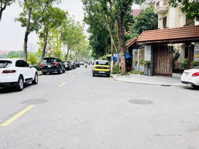 Biệt thự khu đô thị Việt Hưng, 240m x 4 tầng, mặt tiền 13m, khu vực cực sầm uất, kinh doanh ngày đêm