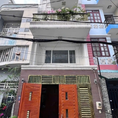 Nhà hẻm 434/76/74 Phạm Văn Chiêu, Phường 9, Gò Vấp, Hẻm 5m thông, 4,15x15m, Cn 60,3 m2, trệt lửng 3 lầu, ST trước sau, 6PN, 6WC, 7,8 tỷ TL