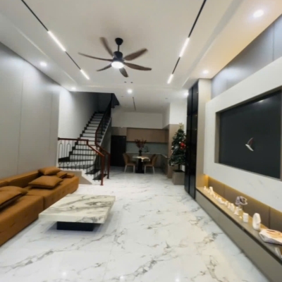 ♪ MT Bùi Tấn Diên, đường 10.5m Phước Lý, 105m2, 3 tầng mới, full nội thất, Dòng tiền 28tr/th