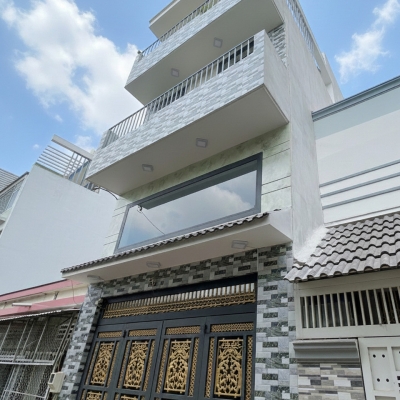 T1789 ???? Giảm 1.9tỷ! sát CV Gia Định, SHR, Vuông, HXT, 4 tầng, 5x12m, 9.x tỷ