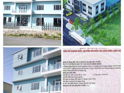 Chính chủ bán nhà xưởng,đã có sổ đỏ,đường 19A KCN Hiệp Phước giai đoạn 2 Nhà Bè TPHCM