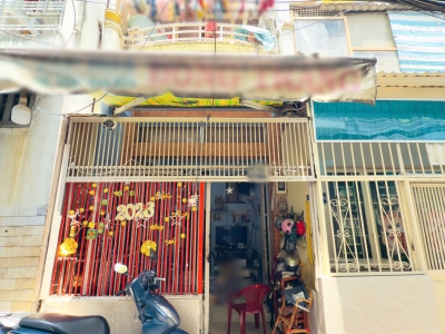 Nhà 2mặt hẻm trước sau lửng, lầu Âu Dương Lân P3Q8