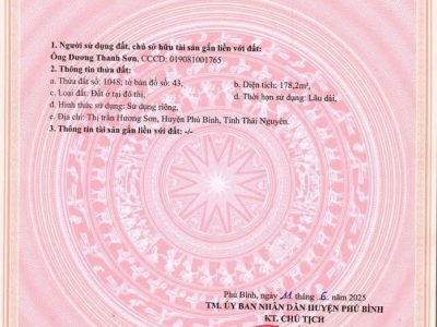 Siêu phẩm - Bán đất đường 47m phường Hồng Tiến, Phổ Yên, Thái Nguyên, giá đầu tư