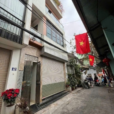 Bán nhà mặt ngõ Tân Mai, Lô góc, gần hồ Đền Lừ, ô tô vào nhà, 46M- 6 Tầng Giá 11.95 tỷ
