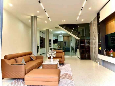 ♥ Mặt Tiền Nguyễn Hữu Thọ, Khu Bệnh Viện, 84m2 ngang 5.5m, 16.xx tỷ