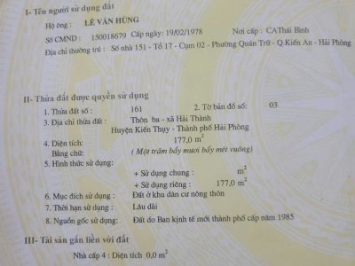 177m² Hải Thành – Mặt trục chính công viên – Đường nhựa 7,5m – Giá 2x tr/m² – Hàng vị trí trung tâm  ZALO 0567 222 555