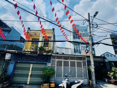CHỈ 7.X SỞ HỮU NHÀ 2 MẶT TIỀN – 80M² – 2 TẦNG – NGAY AEON TÂN PHÚ – SẴN DÒNG TIỀN