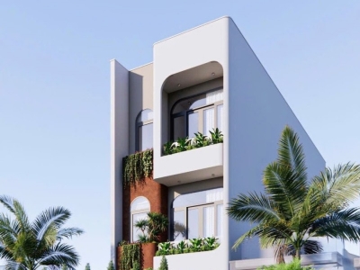 NHÀ 3 TẦNG – HỒ BƠI – MINI VILLA – 5P ĐI BIỂN TÂN TRÀ - NHỈN 7 TỶ