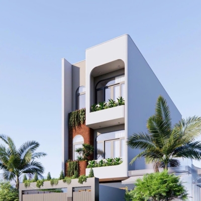 NHÀ 3 TẦNG – HỒ BƠI – MINI VILLA – 5P ĐI BIỂN TÂN TRÀ - NHỈN 7 TỶ