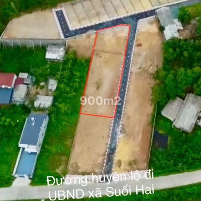 CHÍNH CHỦ BÁN NHANH 900M2 FULL THỔ CƯ 2 MẶT TIỀN TRUNG TÂM BẤT BẠT-BA VÌ