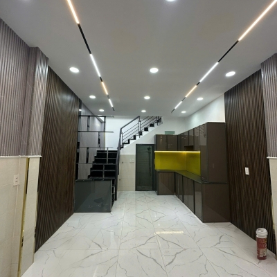 Nhà mới xây hẻm 290C Dương Bá Trạc P1Q8. Giá 4,85 tỷ TL