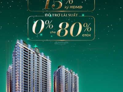 CĐT nhận booking dự án Jade Square Cổ Nhuế 128m2, 154m2 HTLS 0% 2năm, CK 2 - 10%
