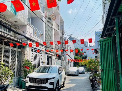 Bán nhà Gò Vấp, 3 tầng hẻm 6m Lê Đức Thọ, P6 ,Ô tô ngủ trong nhà, 6.68 tỷ TL