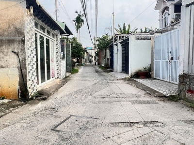 NP1053 bán nhà phố 1 lầu thiết kế 3 phòng ngủ, dân cư dân trí cao, an ninh