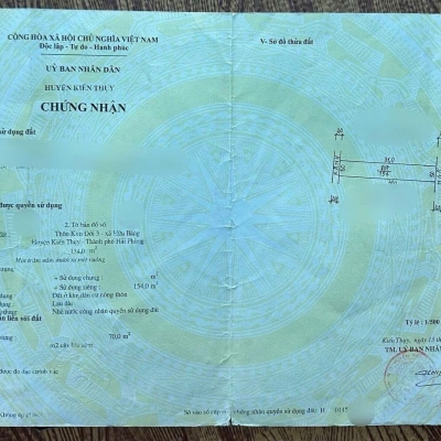 LÔ 154M² GIÁ RẺ HIẾM – NGANG 5M – NGÕ Ô TÔ 3M TẠI KIM ĐỚI 3, HỮU BẰNG  ZALO 0567 222 555