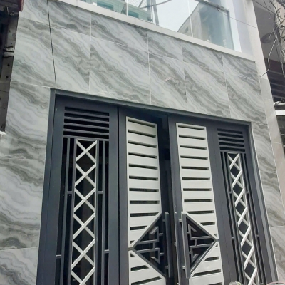 Nhà 2 tầng mới hẻm thông đường Nguyễn Chế Nghĩa P12Q8. Giá: 4,75 tỷ TL