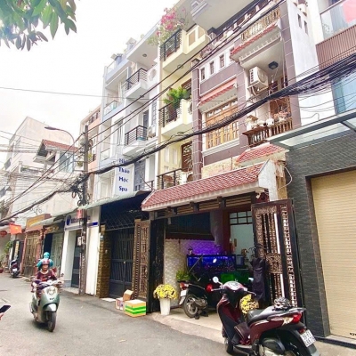 SIÊU RẺ, 77M2 - 4 TẦNG, HẺM 2 Ô TÔ TRÁNH, CÁCH MT PHẠM VĂN CHIÊU 50M - GIÁ CHỈ 9.1 TỶ TL. LH:0902910061.