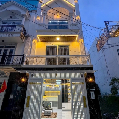 Bán căn nhà Hẻm Xe Hơi 7M - 4 Tầng - 5PN - Huỳnh Tấn Phát - Chỉ Nhỉnh 7T