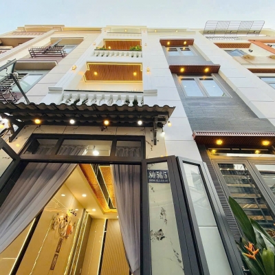 Nhà hẻm 80/56/5 Đường số 3, Phường 9, Gò Vấp, Hẻm 4m, 5,5x8m, Cn 41,9 m2, trệt 2 lầu, ST, 4PN, 4WC, PT, Full nội thất, 6,5 tỷ TL