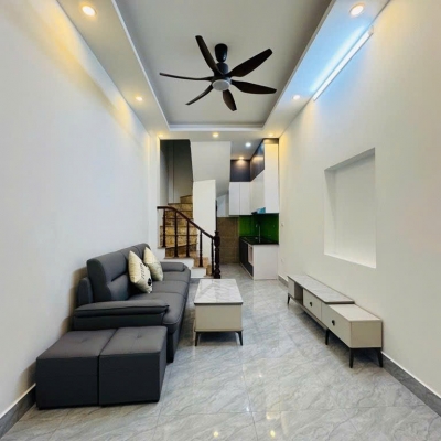 Nhà đẹp ở luôn 3 ngủ đủ công năng chỉ hơn 5x