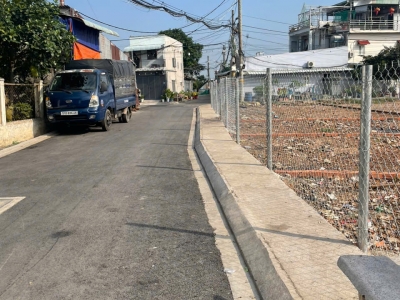 Bán đất mặt tiền 5x24m giá 3,75 tỷ Đường 6m Đông Thạnh 7-3