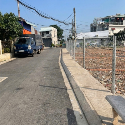 Bán đất mặt tiền 5x24m giá 3,75 tỷ Đường 6m Đông Thạnh 7-3