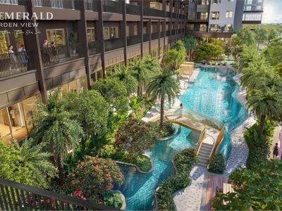 The Emerald Garden View là dự án sống xanh, lành mạnh chỉ 35tr/m2 tại Thuận An Bình Dương