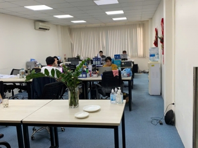 Cho thuê nhà 80m2, 7 tầng Mai Dịch, thang máy, thông sàn, hợp văn phòng, trụ sở công ty