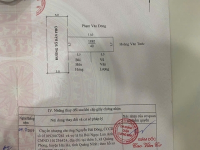 Nhà cấp 4 Tân Thành Dương Kinh giá 1.3xx tỷ – Hàng hiếm khu trung tâm, ngõ 5m ô bàn cờ  ZALO 0567 222 555