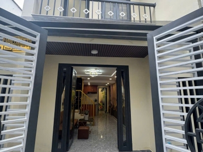 Nhà 2 MT hẻm 27/70/64 Đường số 9, Phường 16, Gò Vấp, Hẻm 3,7m, 3,05x10,1m, Cn 30,9 m2, trệt 1 lầu, 3PN, 2WC, Full nội thất, 4,4 tỷ TL