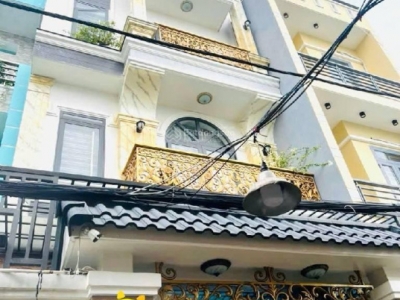 BÁN NHÀ 4 TẦNG (5.6 x14M) - NỘI THẤT CAO CẤP, BÔNG SAO, QUẬN 8 - CHỈ 12.5 TỶ
