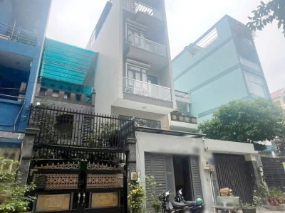 Mặt tiền 4x26m vuông vức Hoàng Kim Giao P5Q8