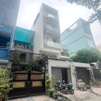 Mặt tiền 4x26m vuông vức Hoàng Kim Giao P5Q8