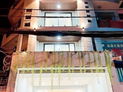 Nhà MT 45 Đường số 4, Phường 11, Gò Vấp, MT 4m, 3,5x12m, Cn 42 m2, trệt 3 lầu, ST, 3PN, 3WC, 6,38 tỷ TL