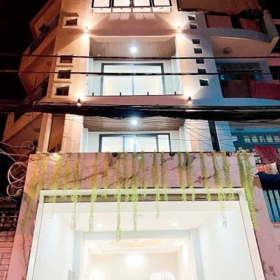 Nhà MT 45 Đường số 4, Phường 11, Gò Vấp, MT 4m, 3,5x12m, Cn 42 m2, trệt 3 lầu, ST, 3PN, 3WC, 6,38 tỷ TL