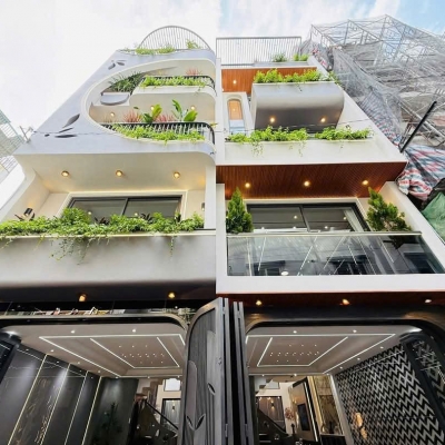Nhà hẻm 111/36/2 Phạm Văn Chiêu, Phường 14, Gò Vấp, Hẻm 3,5m, 4x16,5m, Cn 65 m2, trệt lửng 3 lầu, ST, 4PN, 5WC, Phòng Xông hơi, Full nội thất, 9,9 tỷ TL