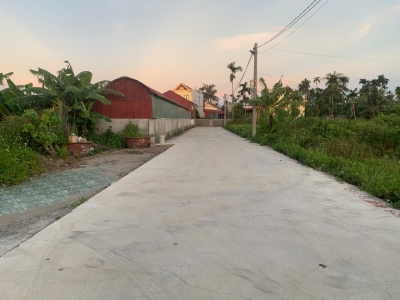 MỞ BÁN 3 LÔ ĐẸP TỔ 12 HÒA NGHĨA – DƯƠNG KINH, GIÁ CHỈ 1X TRIỆU/M²  ZALO 0567 222 555