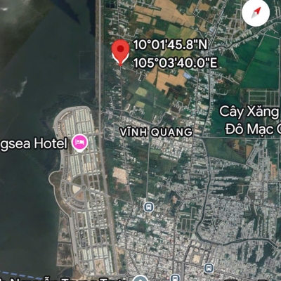 Chính chủ bán lô đất mặt tiền đường Võ Trường Toản, P. Vĩnh Quang, Rạch Giá